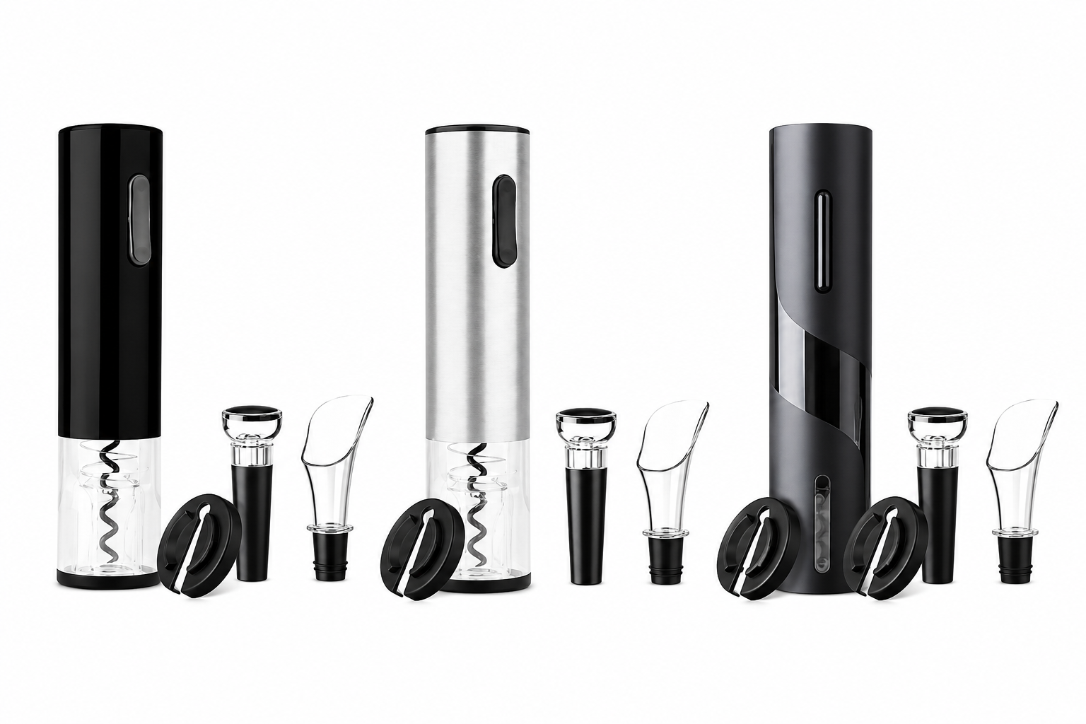 Abridor Elétrico para Vinho Recarregável